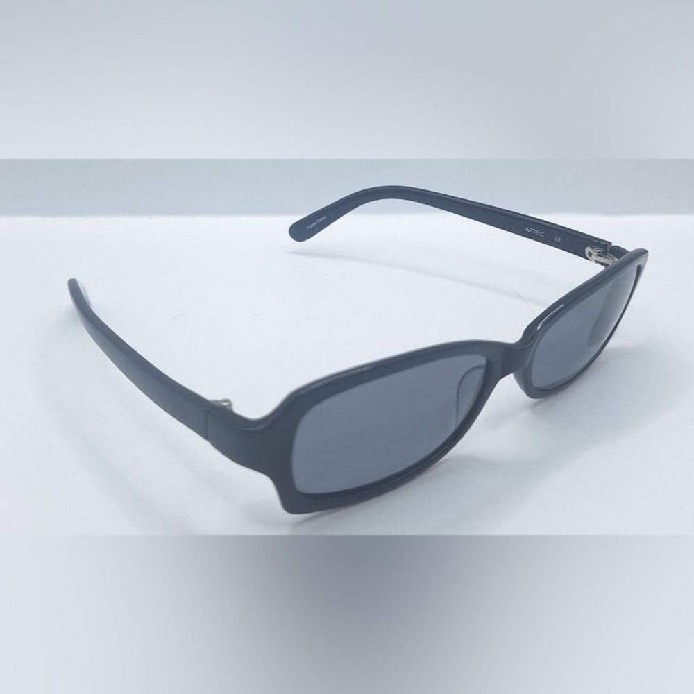 Aztec Black Oval Sunglasses Frames Only